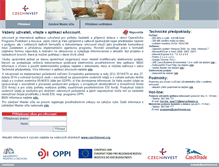 Tablet Screenshot of eaccount.czechinvest.org